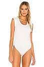 view 2 of 5 Bodysuit in Solid White