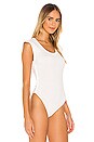 view 3 of 5 Bodysuit in Solid White