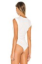 view 4 of 5 Bodysuit in Solid White
