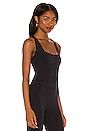 view 2 of 4 Miya Seamless Basics Tank Top in Black