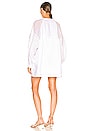 view 3 of 3 Jocelyn Linen Ramie Smock Dress in Optical White