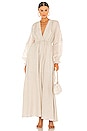 view 1 of 3 Melinda Linen Maxi Dress in Flax