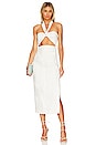 view 1 of 3 Danielle Linen Midi Dress in Cream