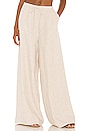 view 1 of 4 Sophia Linen Palazzo Pant in Flax