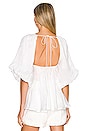 view 3 of 4 Jardi Smock Top in Optical White
