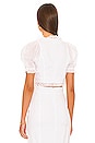 view 3 of 4 BLUSA LULU RAMIE in Optical White