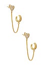 view 1 of 3 Sweetheart Ear Party in Gold