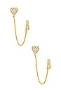 view 2 of 3 Sweetheart Ear Party in Gold