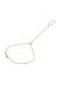 view 2 of 2 Rosary Hand Chain in Gold
