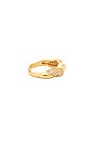 view 2 of 3 Brooke Ring in Gold