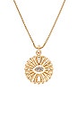 view 2 of 2 Eye Necklace in Gold