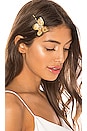 view 1 of 2 Butterfly Bobby Pin in Gold