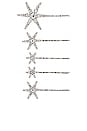view 1 of 2 Vespera Bobby Pin Set in Crystal