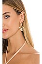 view 3 of 3 Eden Hoop Earring in Gold