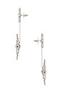 view 3 of 3 Estee Earring in Crystal