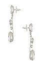 view 2 of 3 Cicely Earrings in Crystal