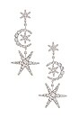 view 1 of 3 Zira Earrings in Crystal