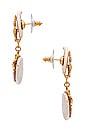 view 2 of 2 PENDIENTES VERIDIAN in Gold