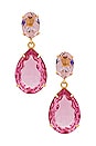 view 1 of 2 Kyra Earrings in Pink