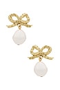 view 1 of 2 Khloe Earrings in Pearl