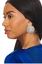 view 3 of 3 BOUCLES D'OREILLES TAYA in Crystal