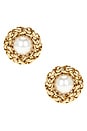 view 1 of 3 PENDIENTES MARIT in Gold