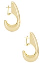 view 2 of 3 Nimah Earrings in Gold