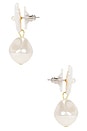 view 2 of 2 Mina Earrings in Mother Of Pearl
