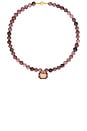 view 1 of 3 Sidonie Necklace in Rhodonite