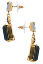 view 2 of 3 Justine Earrings in Sapphire