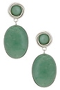 view 1 of 3 BOUCLES D'OREILLES PENDANTES RUTHIE in Aventurine