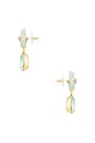 view 2 of 3 PENDIENTES VISTOSOS JUNA in Aquamarine