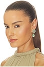 view 3 of 3 PENDIENTES VISTOSOS JUNA in Aquamarine