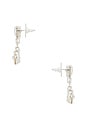 view 2 of 2 BOUCLES D'OREILLES PENDANTES TRYSTAN in Crystal