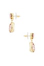 view 2 of 2 BOUCLES D'OREILLES PENDANTES LENORA in Vintage Rose