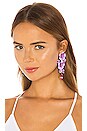 view 1 of 3 Narcissa Earrings in Violet