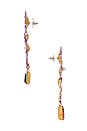 view 3 of 3 Narcissa Earrings in Violet