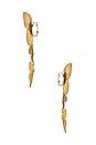 view 3 of 3 Alessandra Earrings in Gold