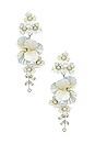 view 2 of 3 Sabine Earrings in Snow
