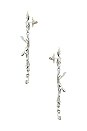 view 3 of 3 Sabine Earrings in Snow