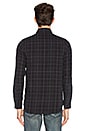 view 3 of 5 Flannel Shirt in Grey & Black