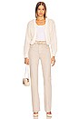 view 4 of 4 Foam Boucle Crop Cardigan in Natural