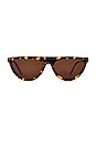 view 1 of 3 LUNETTES DE SOLEIL BROW in Tortoiseshell