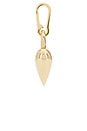 view 3 of 3 Padlock Heart Charm in Gold