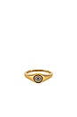 view 1 of 3 ANILLO EVIL EYE in Gold
