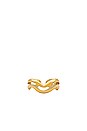 view 1 of 3 ANILLO PLAYFUL SQUIGGLE in Gold