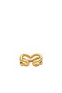 view 3 of 3 ANILLO PLAYFUL SQUIGGLE in Gold