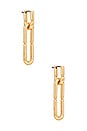 view 1 of 3 Balloon Link Detachable Earrings in Gold