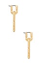 view 2 of 3 Balloon Link Detachable Earrings in Gold