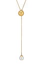 view 2 of 2 Nova Convertible Lariat Necklace in Gold
